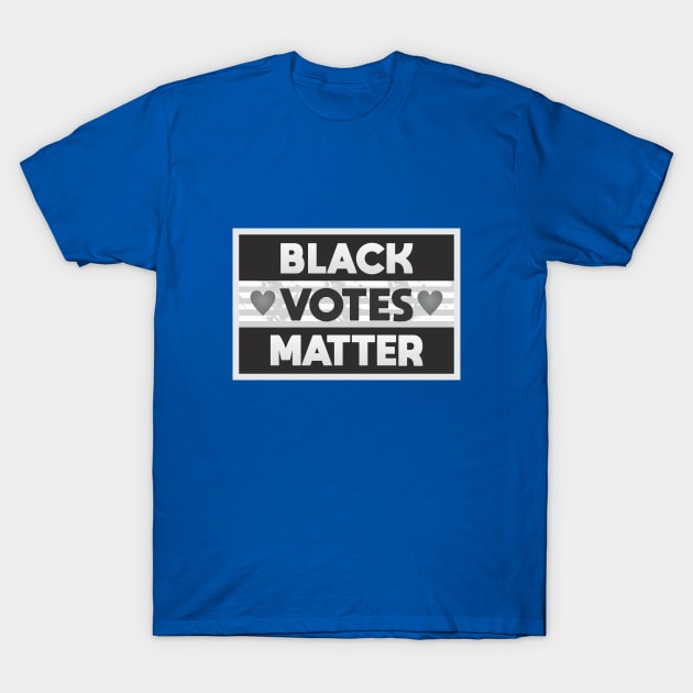 Black Votes Matter T-Shirt by Dale Preston Design